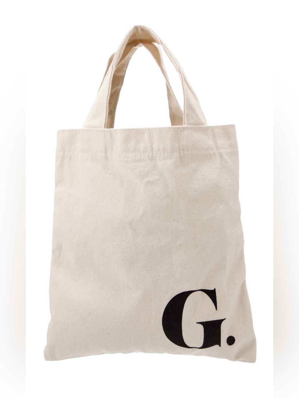 NWT Goop G Label Canvas Top Handle Bag
